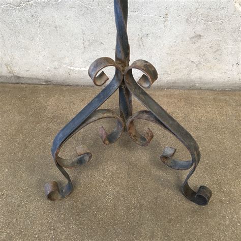 embossed metal box on wrought iron stand|wayfair wrought iron stand.